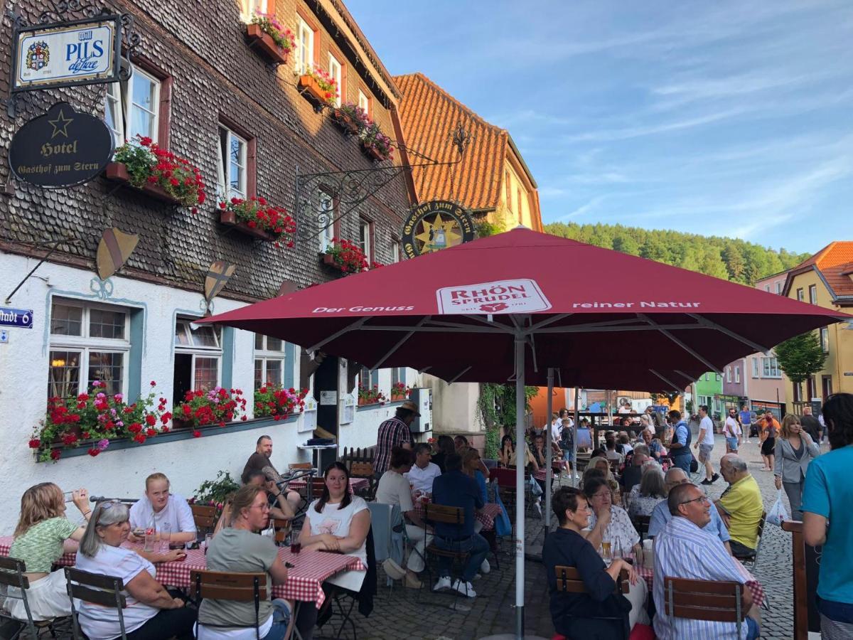 Bad Brückenau Gasthof Zum Stern מראה חיצוני תמונה
